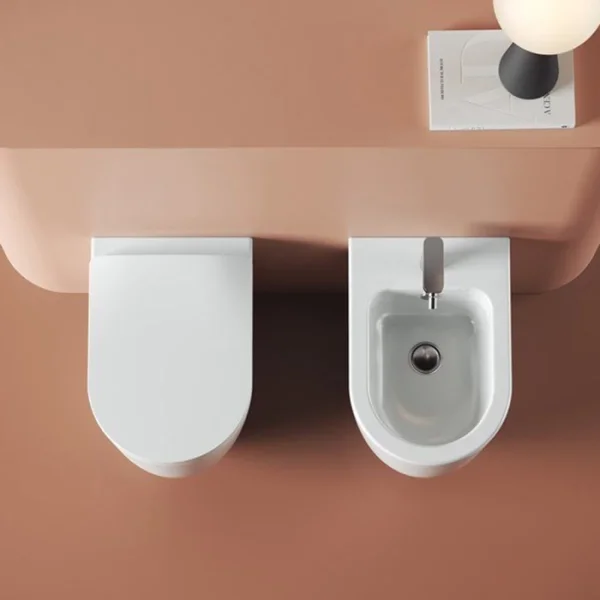 Унитаз подвесной Artceram Monet MNV001 01 00 безободковый, белый