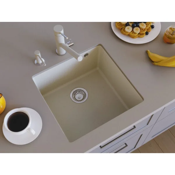 Кухонная мойка Omoikiri Tetogranit Bosen 44-U-ES 4997206 44x44 см, эспрессо