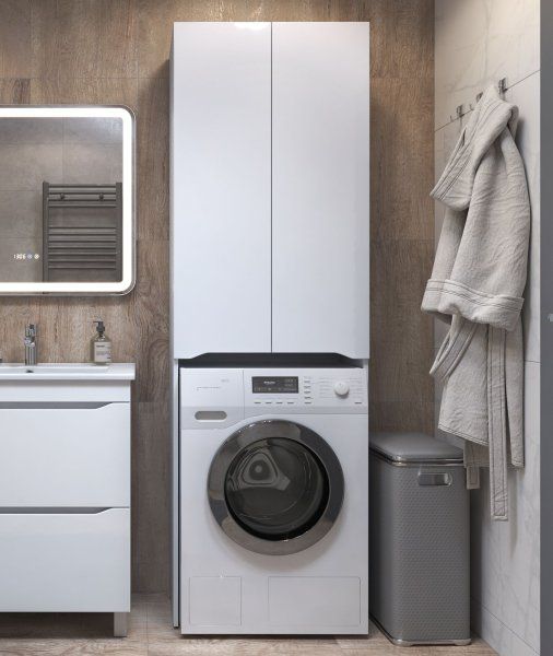 Шкаф VIGO комбинированный Grani 640 под стиральную машину  (36)