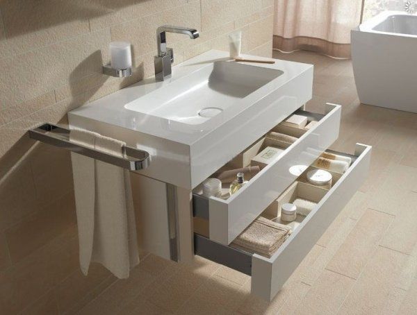 Мебель для ванной Keuco Edition 300 30384212400 95 белый альпийский глянцевый/шпон эбано