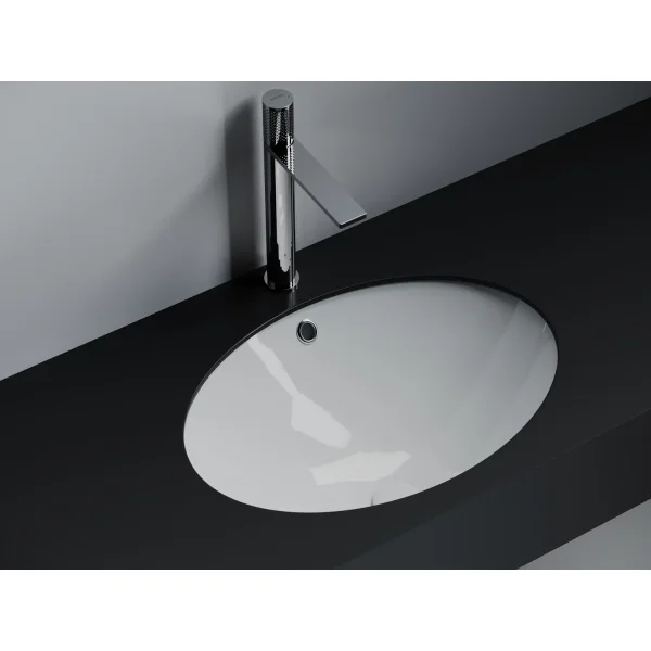 Раковина Ceramica Nova Era CN6081 61,5x43,5 см, встраиваемая снизу, белый