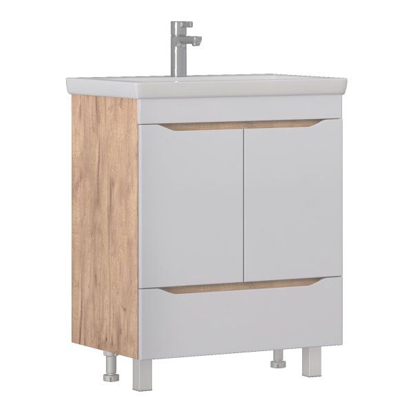 Тумба VIGO под раковину Grani 700-2-1 (Como) дуб золотой (285 дуб золотой)