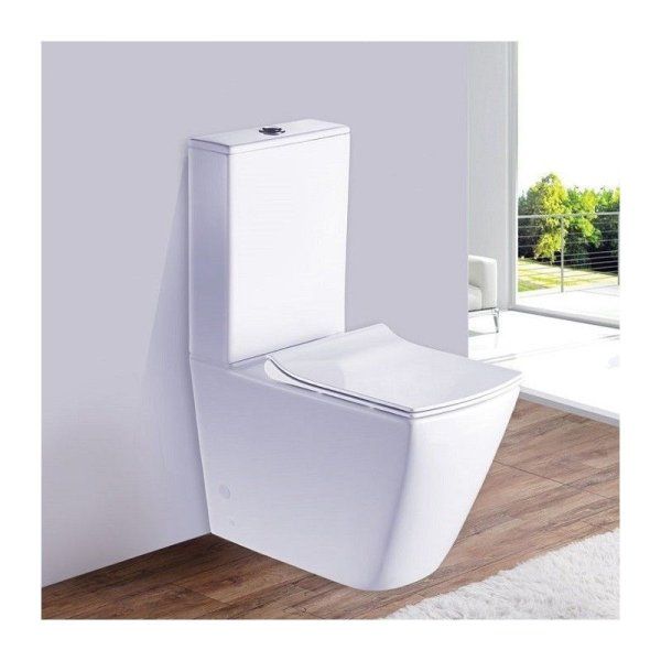 Унитаз-компакт Esbano Duero-C безободковый, белый