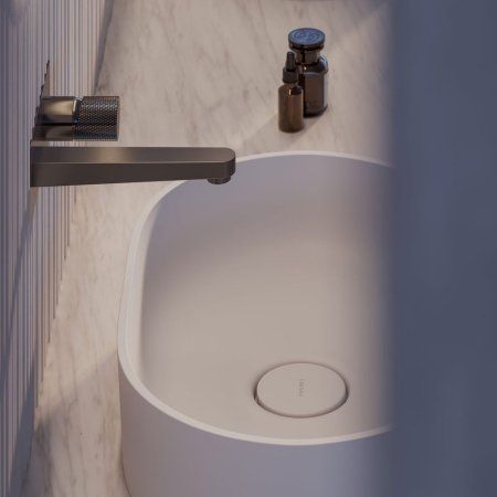 Раковина Omnires OVO M+ OVOUNBM 55x36 белый матовый