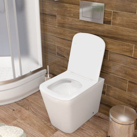 Унитаз приставной Teymi Helmi HD безободковый, сиденье микролифт T40108