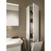 Шкаф-пенал Burgbad Iveo HSIG035RF2833G0161 R с бельевой корзиной, белый глянцевый
