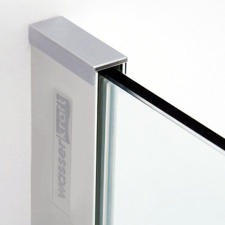 Душевая дверь WasserKRAFT 10H05R профиль хром, стекло прозрачное