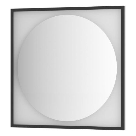 Зеркало с LED-подсветкой настенное Defesto Eclipse DF 2223 80x80 черный
