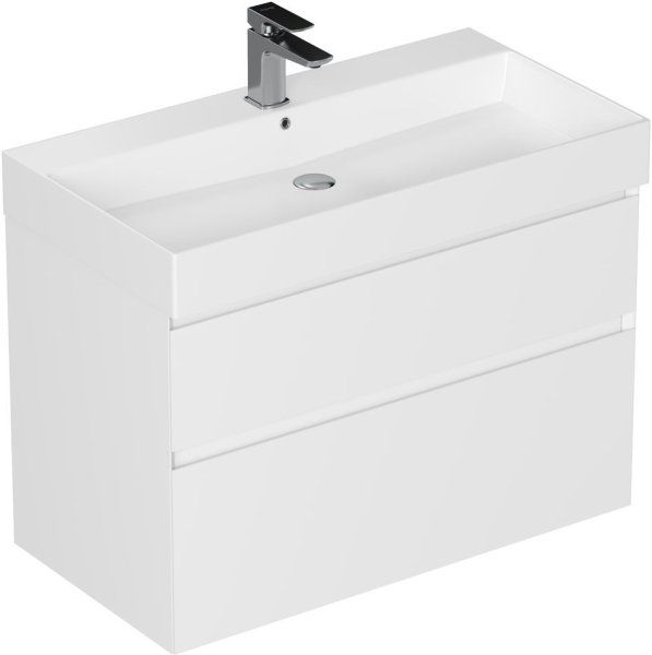 Тумба под раковину Allen Brau Infinity 85 1.210026.WM белый матовый