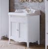 Тумба с раковиной Tiffany World Veronica Nuovo VER2073-B+AR834bi*1 комплект 73 белый