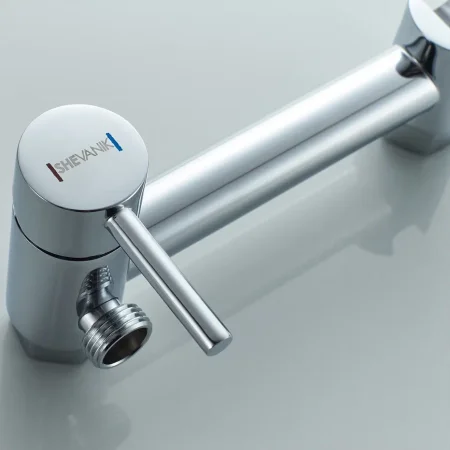 Гигиенический душ настенный однорычажный Shevanik S107, Хром