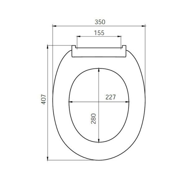 Сиденье для унитаза белое IDDIS (ID 01 046.1 bel)