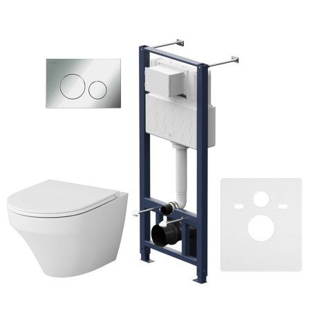 Комплект Am.Pm Inspire IS49051.501700 инсталляция, клавиша, унитаз