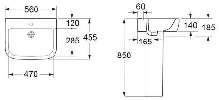 Раковина BelBagno Alpina