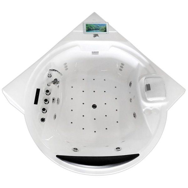 Акриловая ванна Gemy G9071 II O с гидромассажем