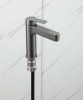 Смеситель для раковины Gappo G99-30 G1099-39 оружейная сталь