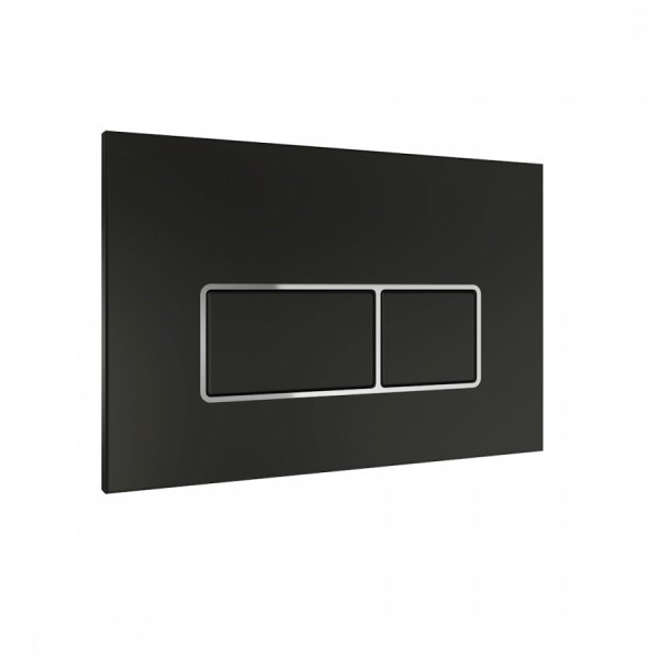 Клавиша смыва Maretti Umbria AC12UM-564, черный/хром