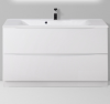 Тумба с раковиной BelBagno Marino MARINO-1000-2C-PIA-BL-P 100 bianco lucido