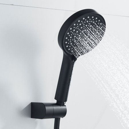 Смеситель  для душа Shevanik S4OR71TI6HSG, Черный