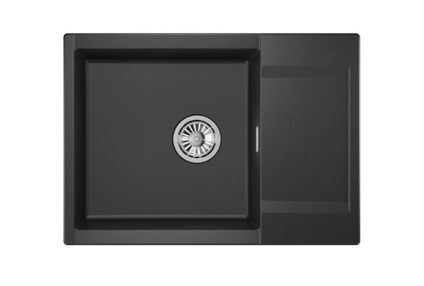 Кухонная мойка Granula 7003, ЧЁРНЫЙ
