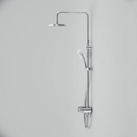 Душевая система со смесителем-полкой AM.PM X-Joy F0785A700, Хром