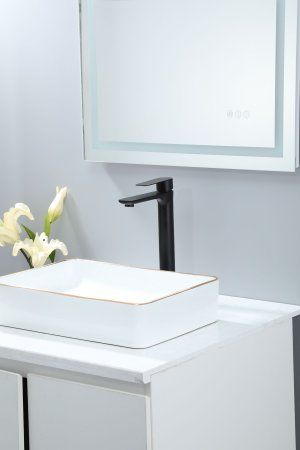 Смеситель для раковины Frap F10806-26 высокий, черный