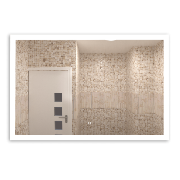 Зеркало MIXLINE "Ливия" 1200*800 сенсорный выключатель, светодиодная подсветка (543848)