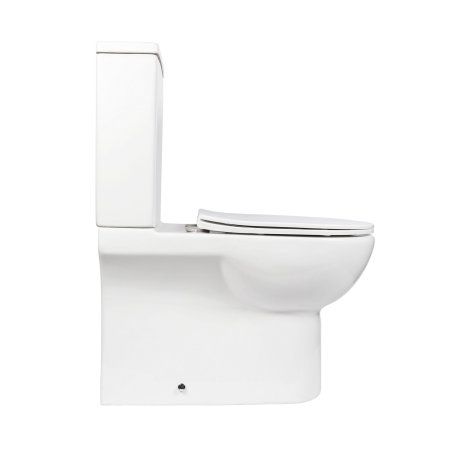 Унитаз напольный безободковый с сиденьем с микролифтом BOND F02-00