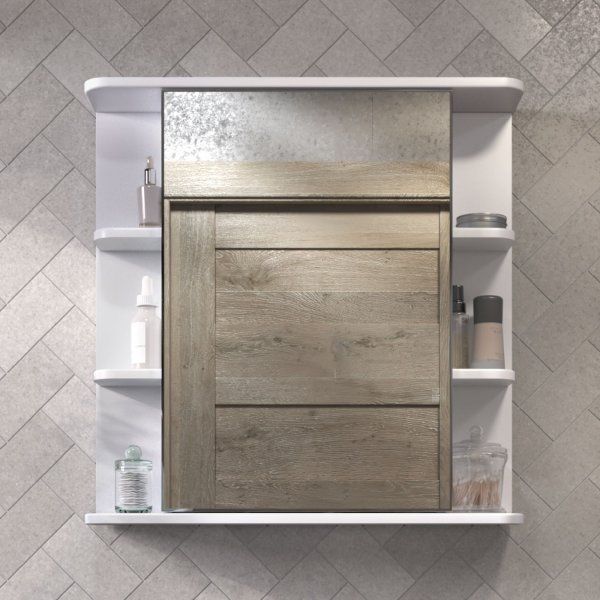 Шкаф VIGO навесной Nova 700 с зеркалом (zsh.NOV.70)