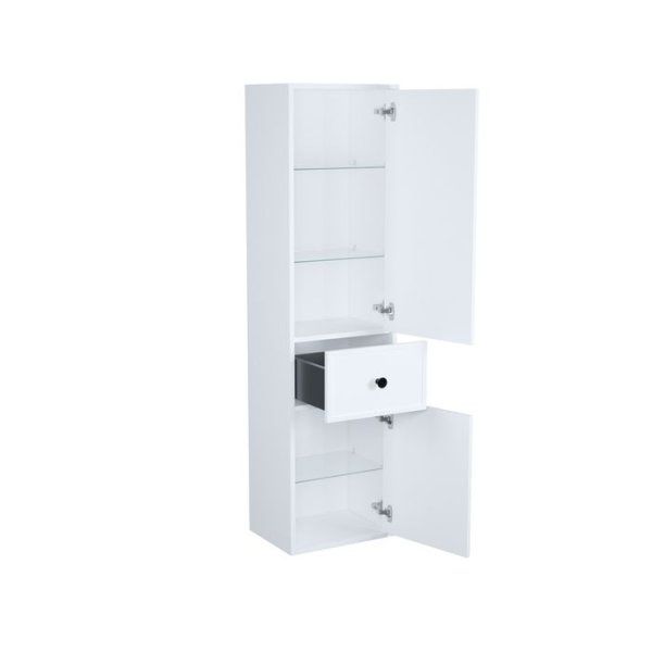 Пенал подвесной, 40 см, белый матовый, Torr, IDDIS (TOZLR4KN0WTC0iWM97ED)