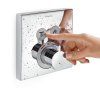 Термостат Hansgrohe ShowerSelect 15763000 для душа хром