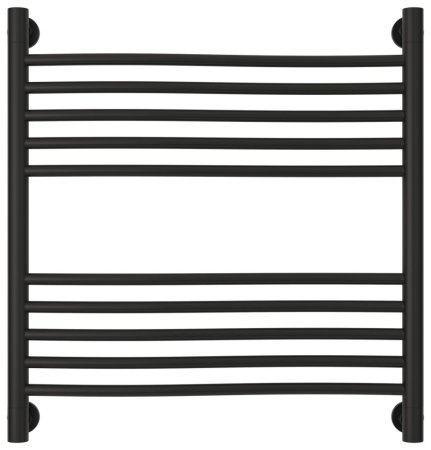 Полотенцесушитель водяной Сунержа Флюид+ 31-0222-6060 600x600 черный матовый