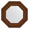 Зеркало Evoform Octagon BY 7392 67x67 состаренная бронза с орнаментом