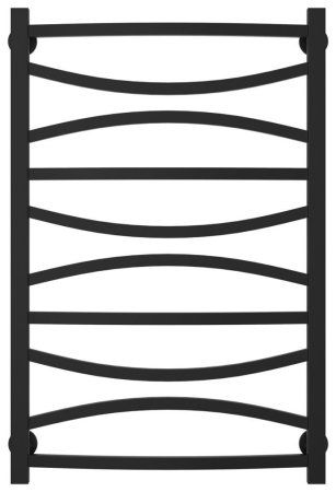 Полотенцесушитель водяной Сунержа Ажур 31-0255-8050 800x500 черный матовый