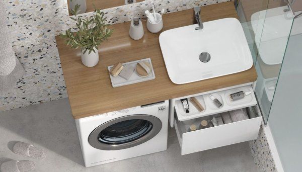 Тумба Velvex подвесная Klaufs 56*60.1Y (белый) (tp.KLA.56.1Y)