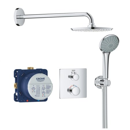 Душевой комплект Grohe Grohtherm Rainshower Cosmopolitan 210 34734000