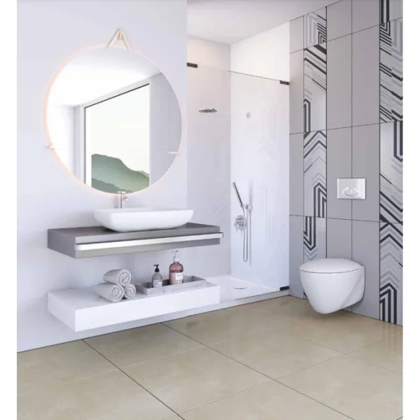 Унитаз подвесной beWash Helenen 69303601 безободковый, с функцией биде, с сиденьем микролифт, белый