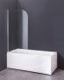 Шторка для ванны Loranto SUNWAY 65х120 цвет профиля хром (CS-F01 120*65)