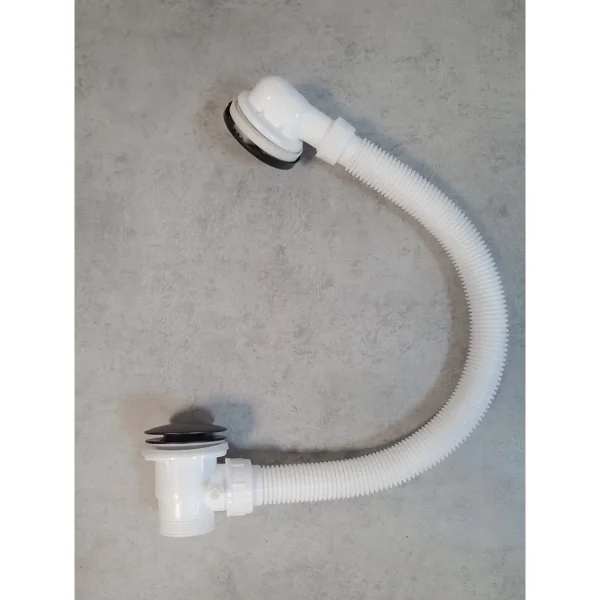 Слив-перелив для ванны AltroBagno Beni aggiuntivi AltroBagnoBD070302MB автомат, черный матовый