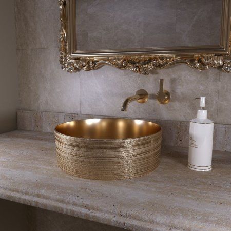 Раковина Grossman GR-5010GG 35 золото