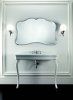 Консоль с раковиной Devon&Devon Colette DECOLETTEBI1FGBI  c 1отверстием под смеситель, белый