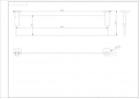 Полка стекло CeramaLux 53911, Хром