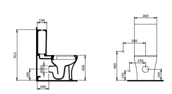 Бачок для унитаза Allen Brau Priority/Infinity 4.XX000.20 белый глянец