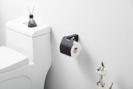 Держатель туалетной бумаги Frap F3YQ06QP03FC-6CO, черный