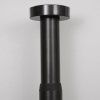Карниз для ванной комнаты WasserKRAFT Elbe SC-721121 черный