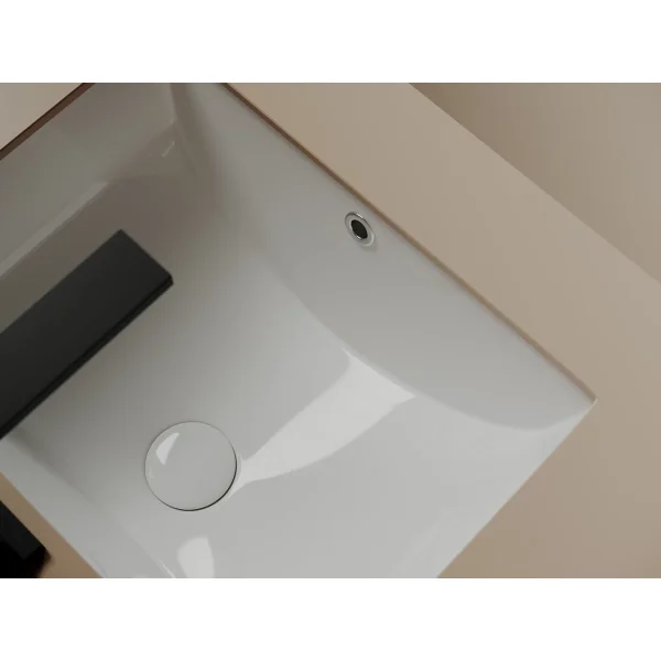 Раковина Ceramicanova Era CN15002 46x34,8 см, встраиваемая снизу, белый