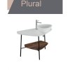 Раковина VitrA Plural 7812B401-0016 47 матовый белый