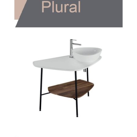 Раковина VitrA Plural 7812B401-0016 47 матовый белый
