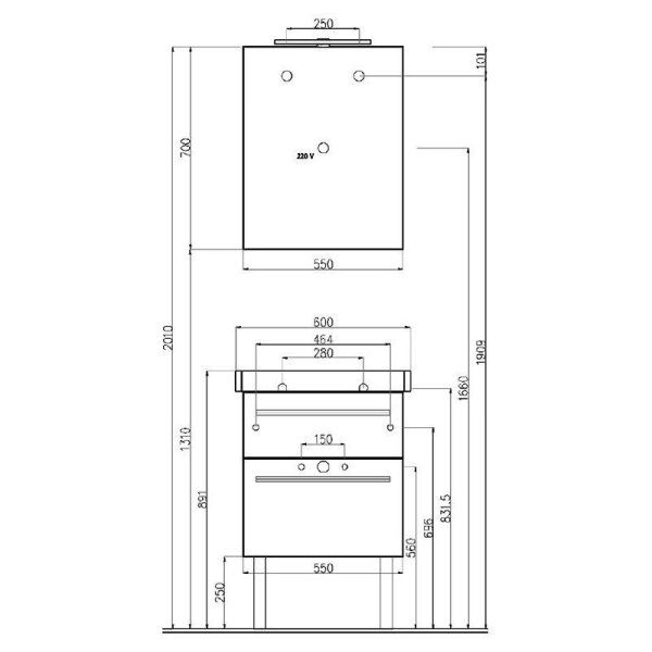 Мебель для ванной Villeroy & Boch 2Day2 A98100E4+71136001 55 белая блестящая