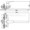 Смеситель Ledeme L2272 хром